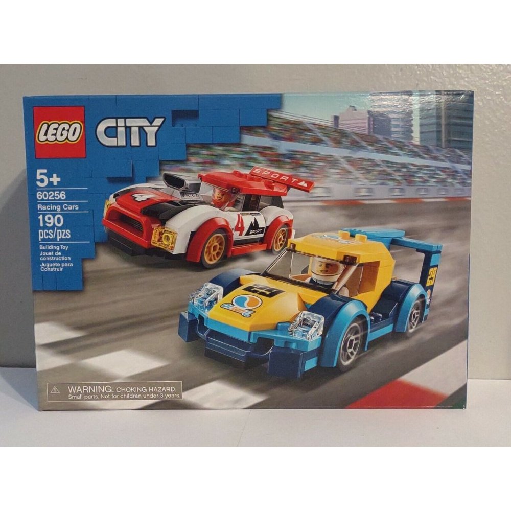 NEW Lego City Series 60256 Racing Cars 190pc Building Toy Set SEALED FAST SHIP